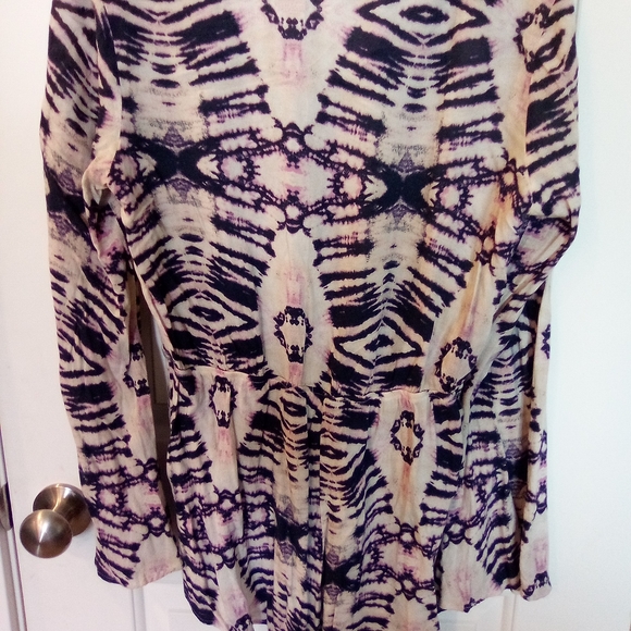 Y2K Style Babydoll Blouse Lightweight Relaxed Fit Size Medium - Picture 6 of 6